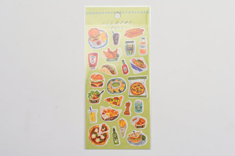 Mind Wave Food Sticker - Junk Food