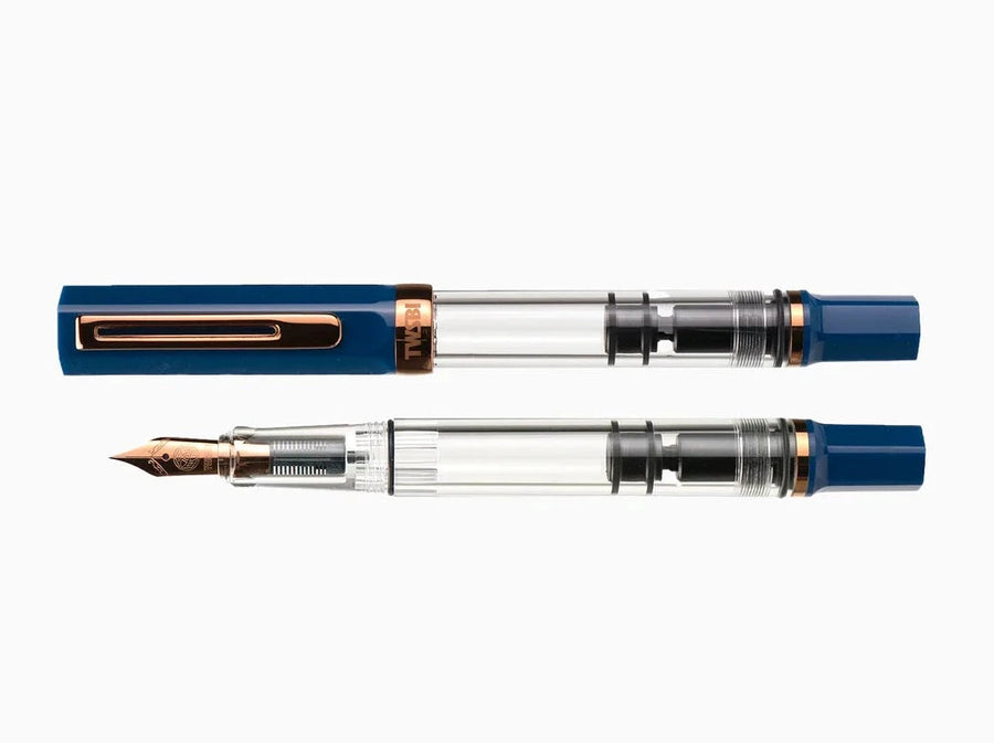TWSBI ECO Fountain Pen - Indigo Blue Bronze Trim