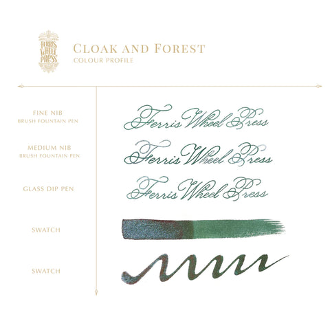 Ferris Wheel Press - Once Upon A Time - Cloak and Forest