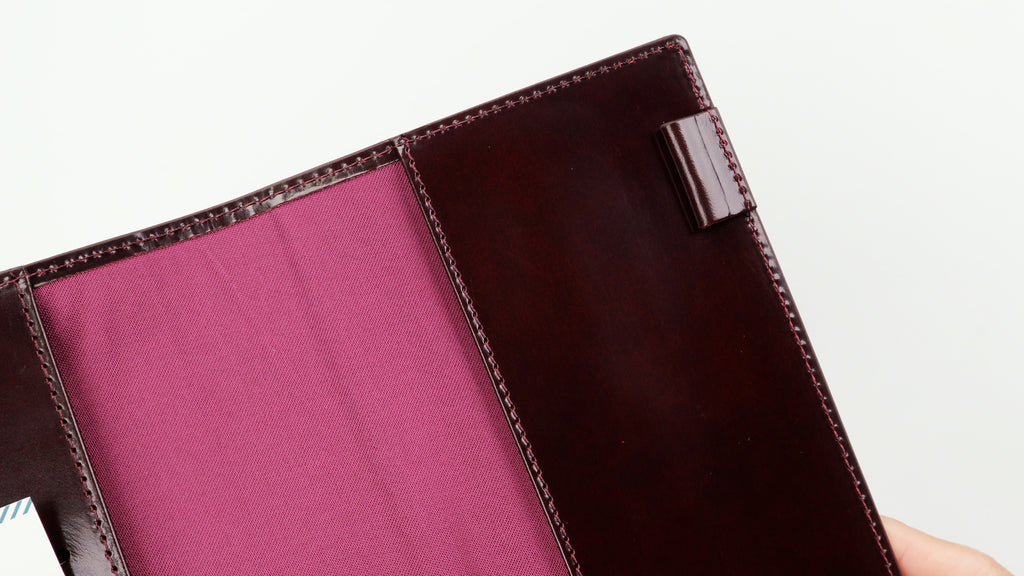 Hobonichi Techo Cousin Cover 2024 - Leather: Taut (Bordeaux) – Yoseka  Stationery