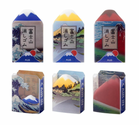 Gommes Effaçables PLUS Mont Fuji - Édition Limitée Hokusai (3 Motifs) - La Grande Vague, Misaka, Soleil Triomphant - ER-100AIF - 10