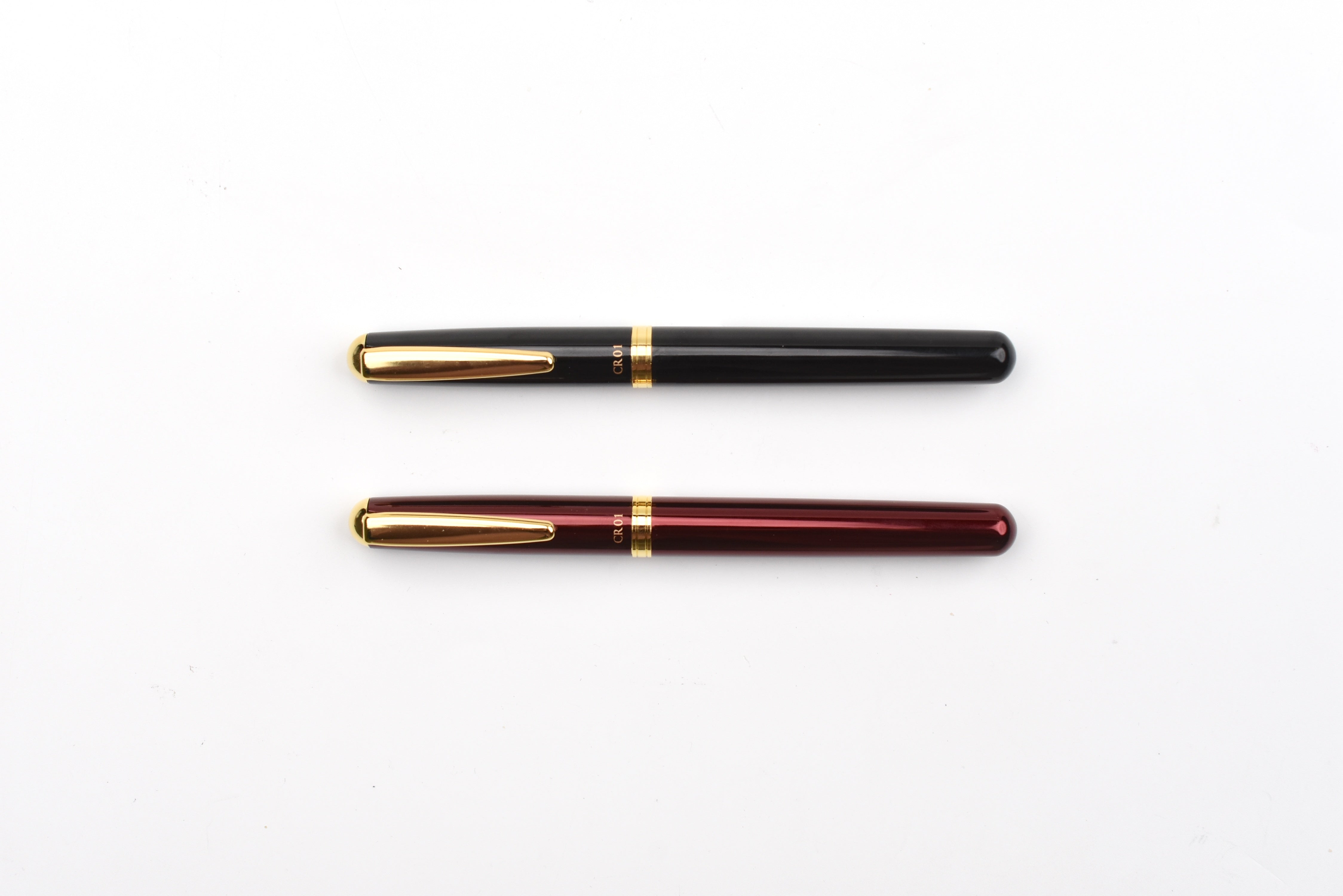 OHTO CR01 Ceramic Rollerball Pen, 0.5mm Fine Point, Thick Aluminum