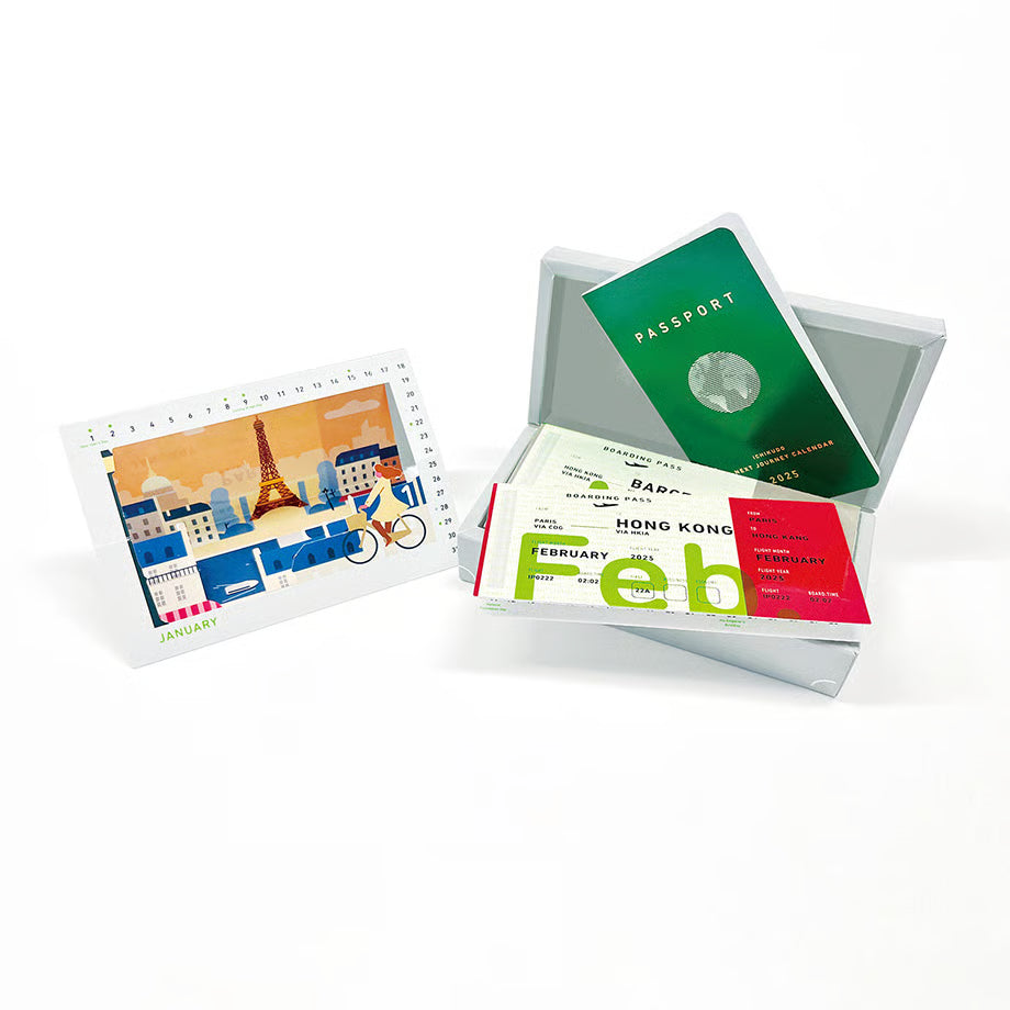 ICHIKUDO Next Journey Calendar 2026 – Yoseka Stationery