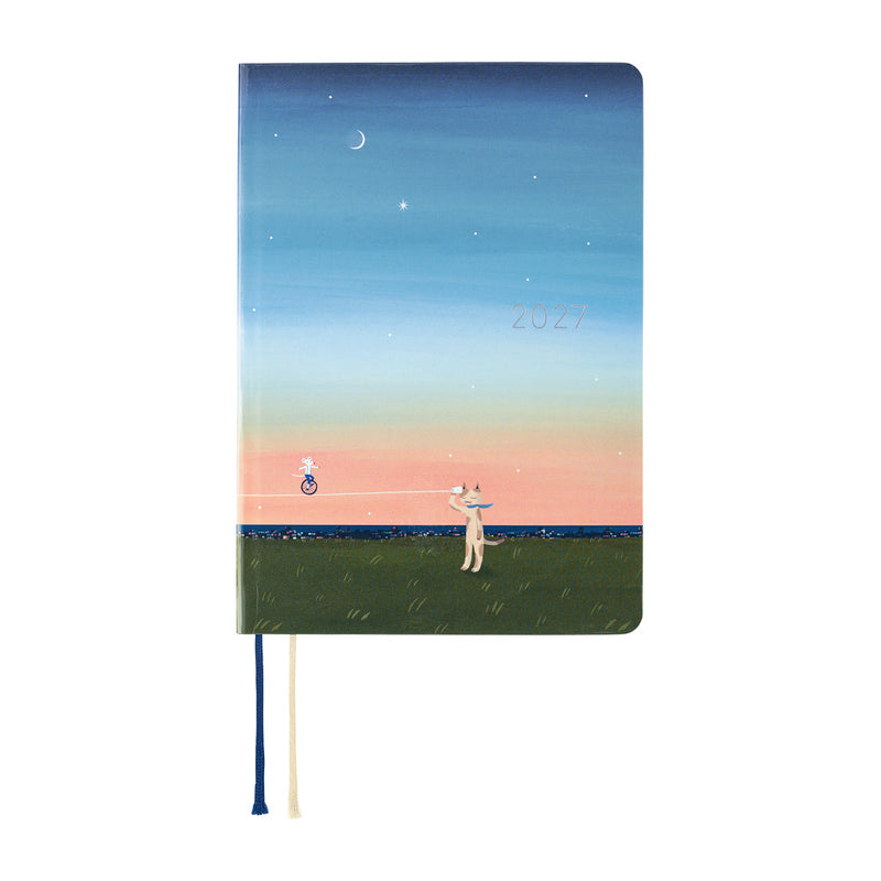 Hobonichi Techo HON 2027 - A6 - Hiroko Kubota: String Telephone Until the Moon is Full - Japanese (Coming Soon)