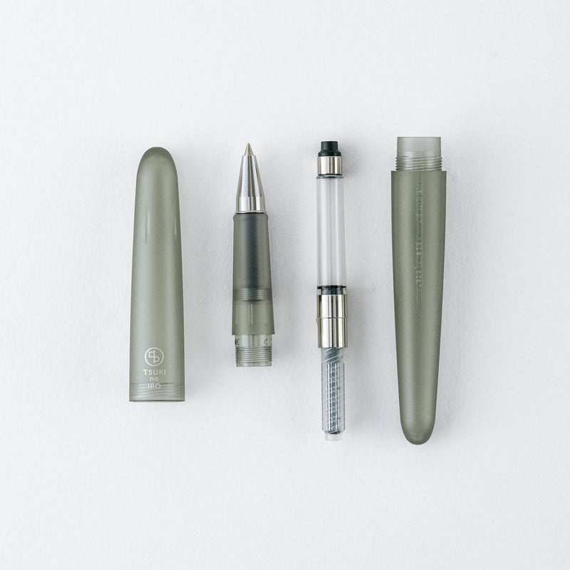 Hobonichi 2027 - Kakimori x TSUKI no IRO: Frost Rollerball Pen - Hobonichi Techo Exclusive Color