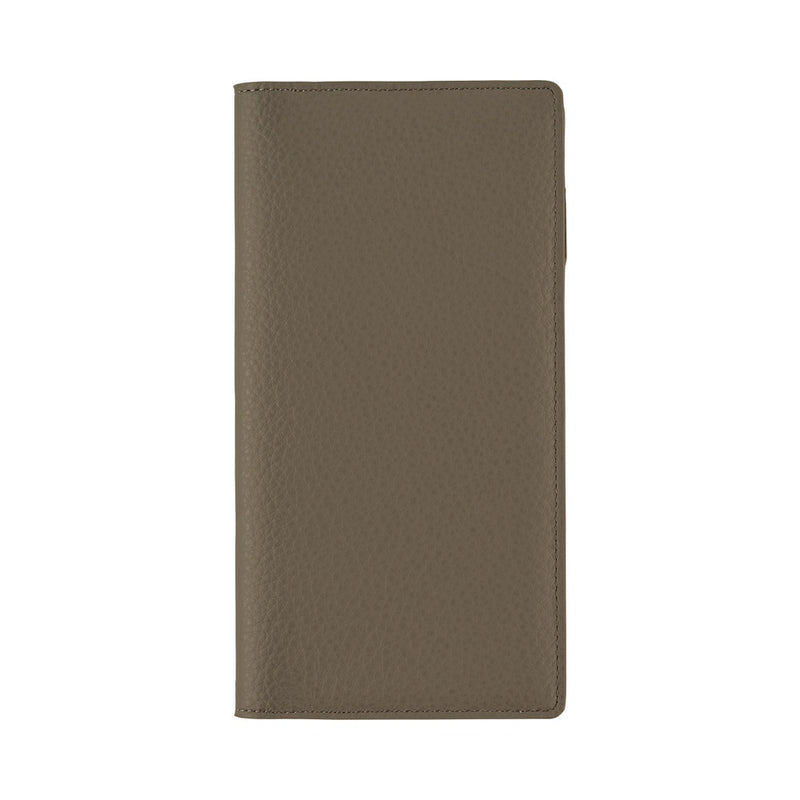 Hobonichi Weeks Techo Cover - Leather: Taut (Gray & Light Blue)