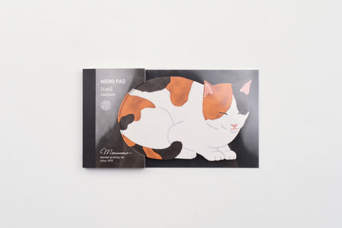 Marumo Printing - Detach Memo Pad - Slumber Cats