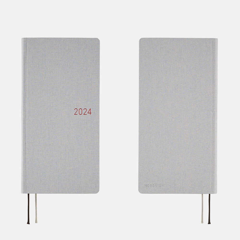 Hobonichi Techo Weeks - English - Colors: Stylish Gray - 2024 Jan Start