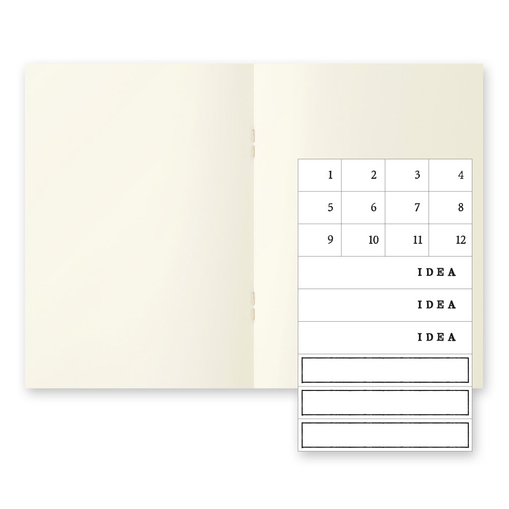 MIDORI MD Notebook Light Series A4/A5/A6/B6. Minimalist Design Is