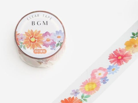 BGM Clear Tape - Summer Limited Garden