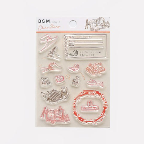BGM Clear Stamp - Stationery