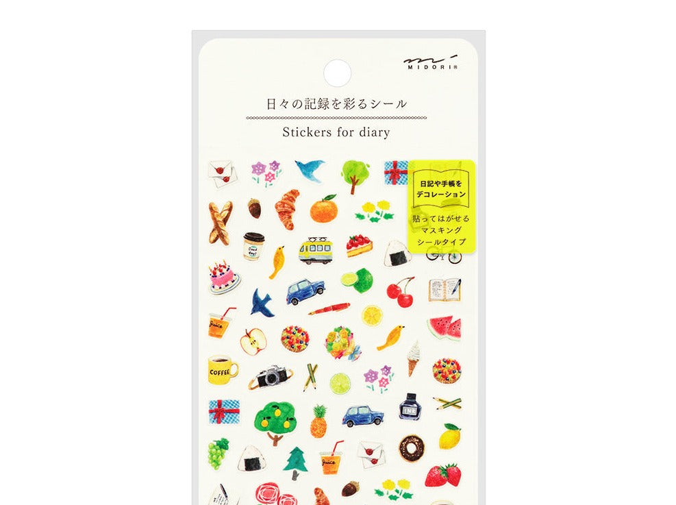 Midori Transfer Stickers for Journaling - Stamps – Yoseka Stationery
