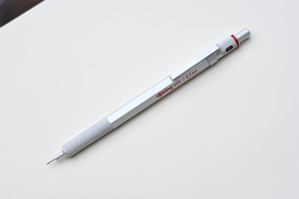 Rotring 600 0.5mm Mechanical Pencil Silver