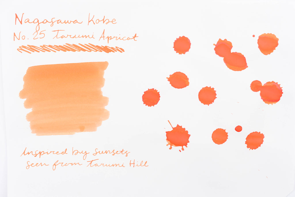 Nagasawa Kobe Ink No.25 Tarumi Apricot 垂水杏桃黃