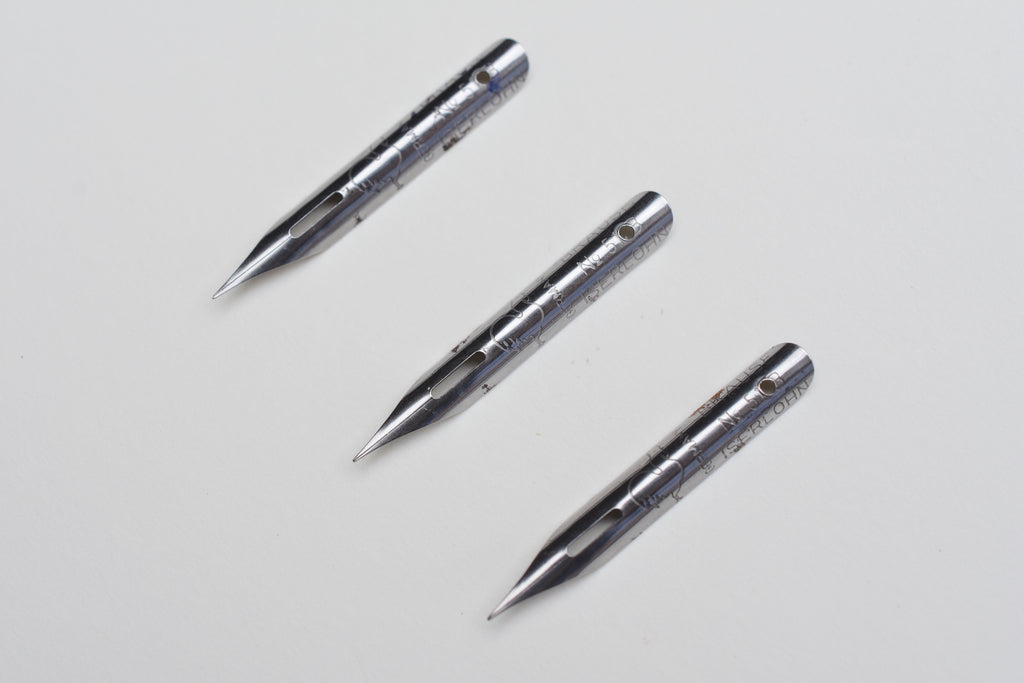 Brause Calligraphy Nib - Medium Soft 511 - Set of 3