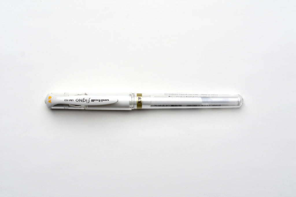 Uniball Signo Broad White Gel Pen