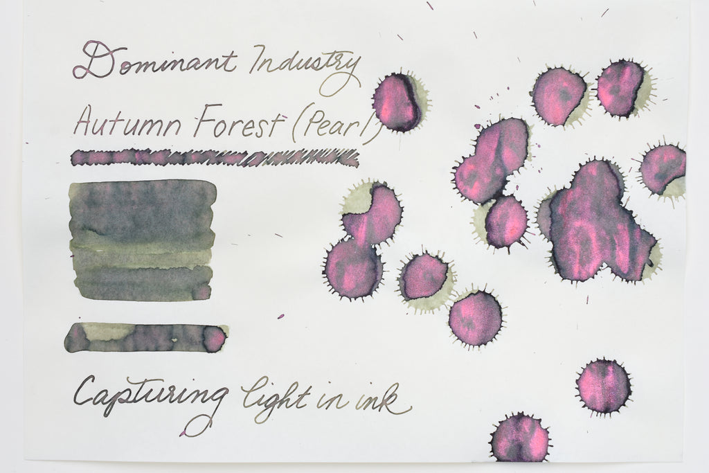 Fountain Pen Ink: Dominant Industry Autumn Forest - The Well-Appointed Desk