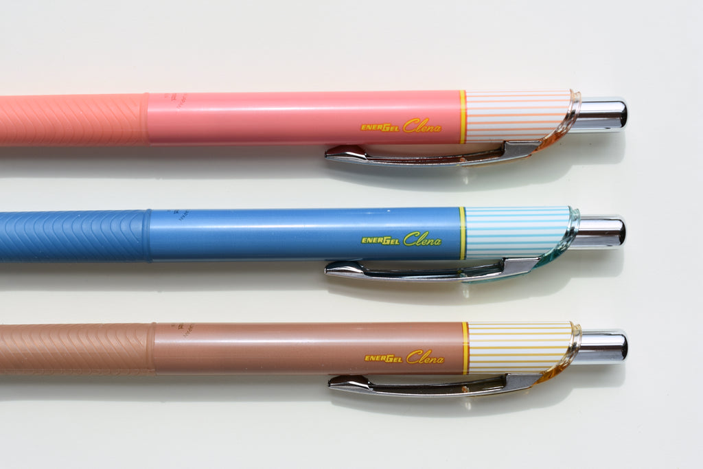 Pentel EnerGel Clena - 0.5mm - Color Ink – Yoseka Stationery