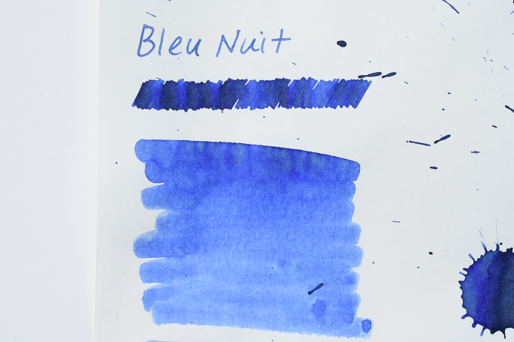 Encre bleu nuit en flacon 10 ml Jacques Herbin - Les papiers de Lucas