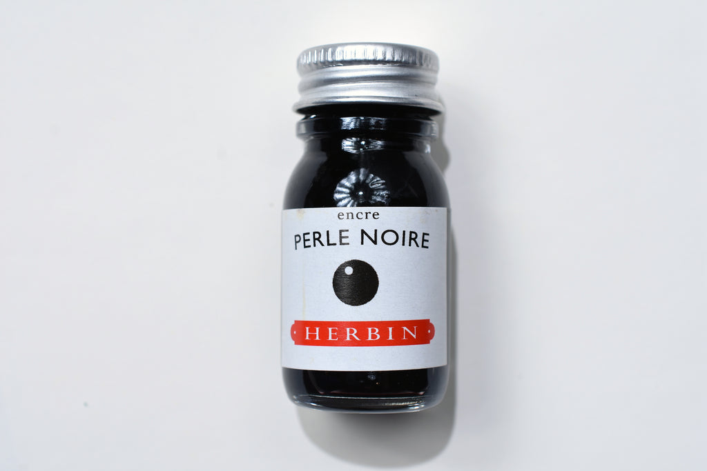Herbin Perle Noire Ink (Pearl Black) - 30 ml Bottle
