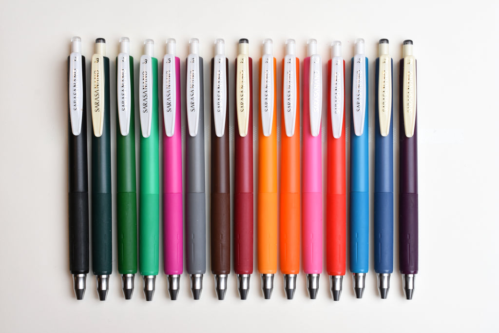 Zebra Sarasa Nano Gel Pen - 0.3 mm - 4 Color Set - Fun