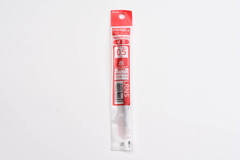 Pentel Energel LRN5-B Needle Tip Roller Pen Refill - 0.5 mm - Red