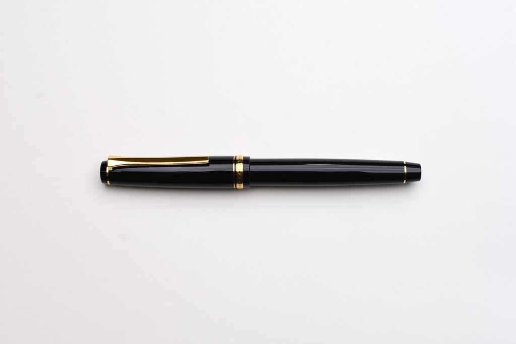 Pilot Falcon - Fountain Pen, Black/Gold / Fine