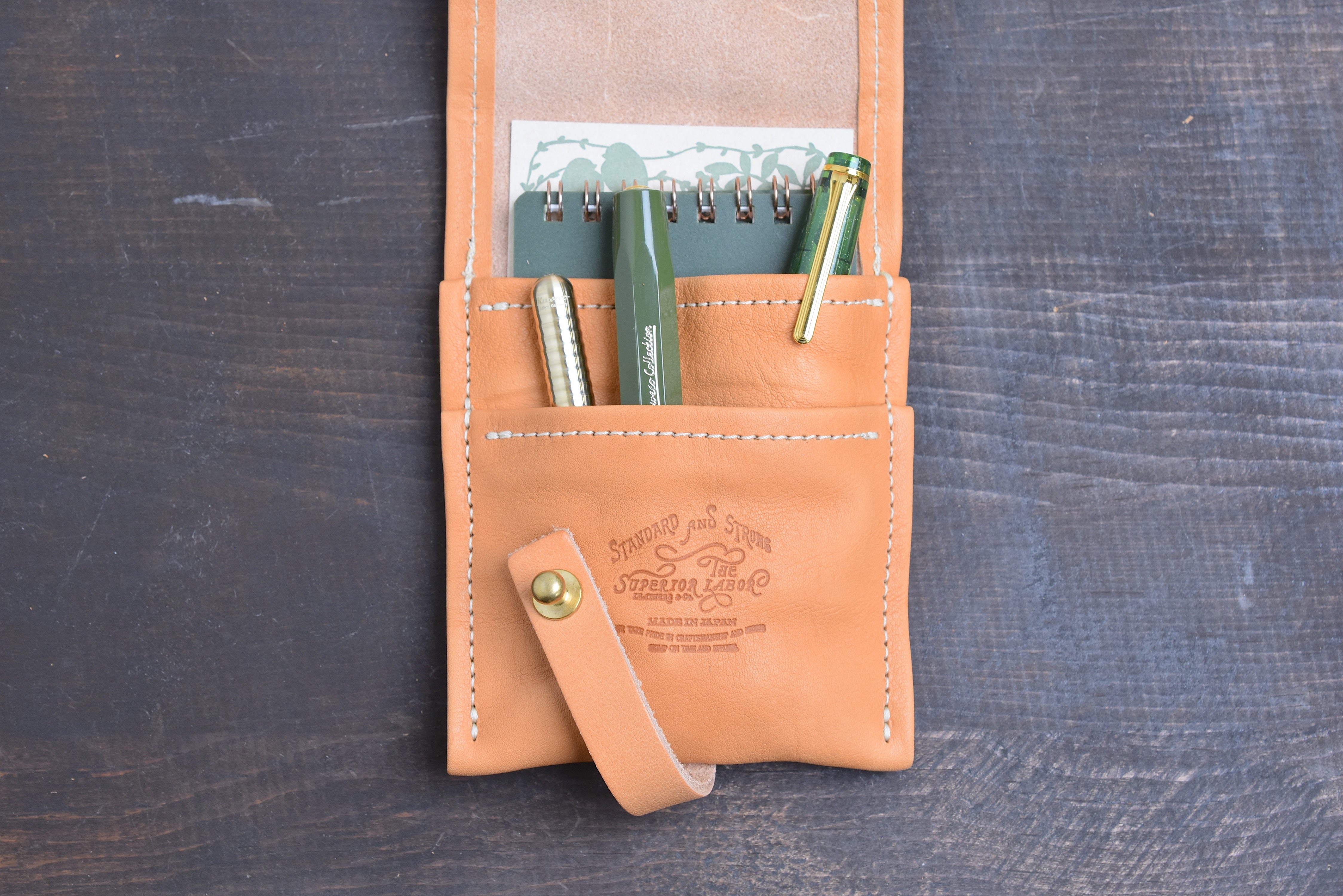 The Superior Labor Leather Tool Holder Natural – Yoseka Stationery