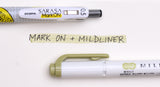 SARASA Mark On Gel Pen - 0.4mm