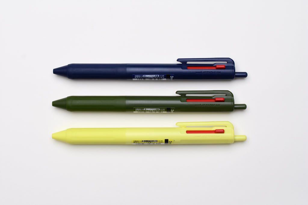 Uni Jetstream 3-Colour 0.7mm Ballpoint Pen, Navy