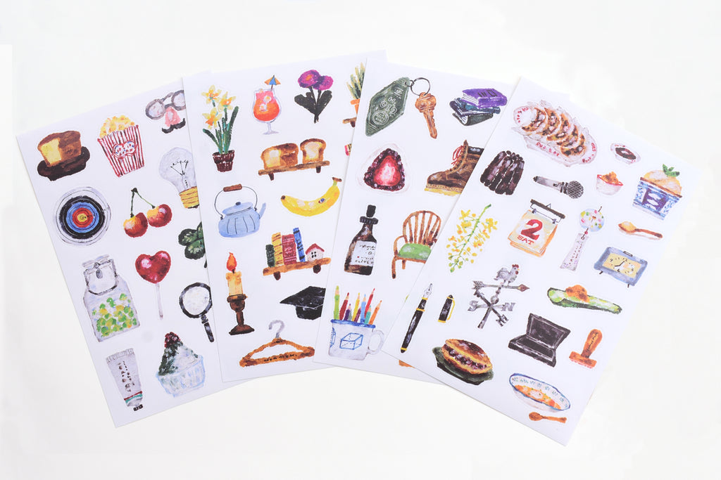 OURS x Hank - Desk of Botanist Stamp Stickers – Yoseka Stationery