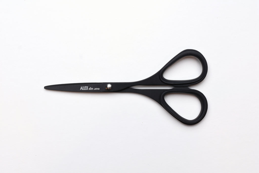 ALLEX Mini Black Scissors for Office 3.9 [Non-Stick], All Purpose