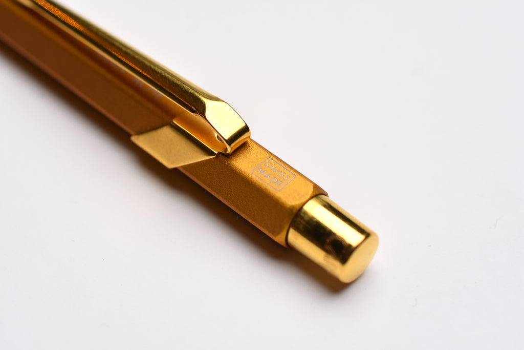 849 Metal Ballpoint Pen - Goldbar With Metal Slim Pack Case – Yoseka  Stationery