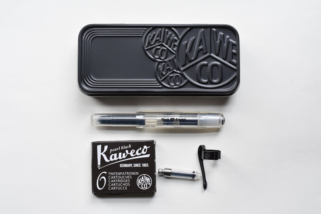 Kaweco Classic Sport Fountain Pen in Black Crystal - Goldspot Pens