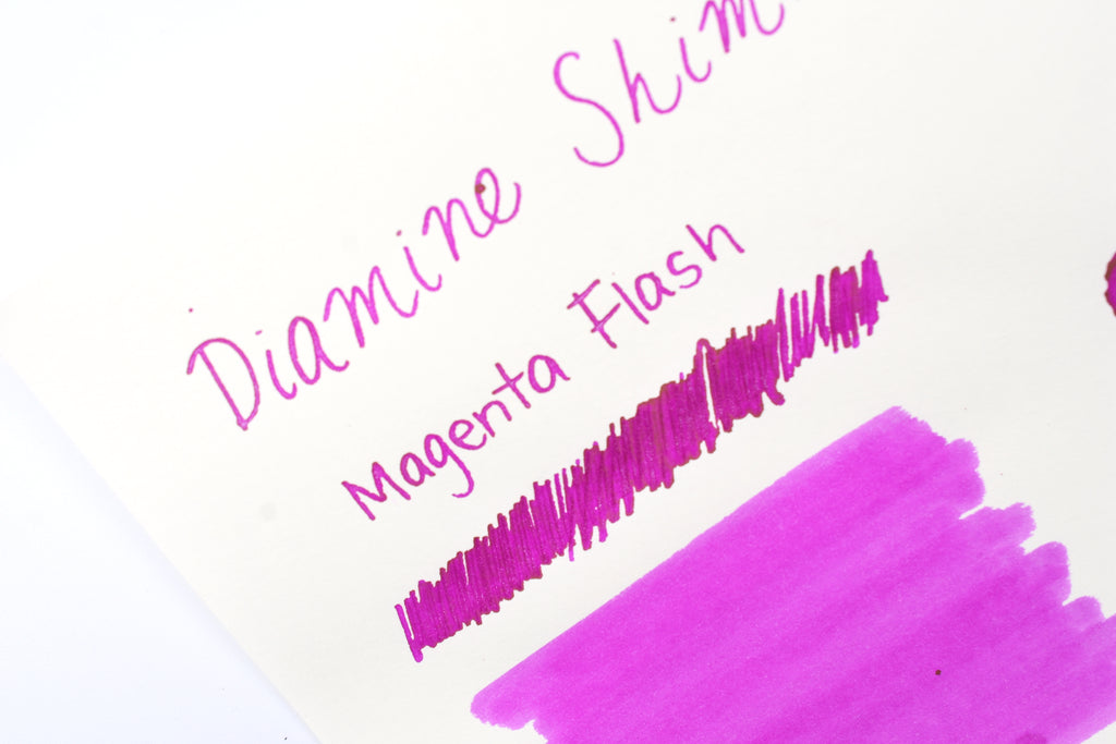 Diamine Shimmer Ink - Magenta Flash - 50mL