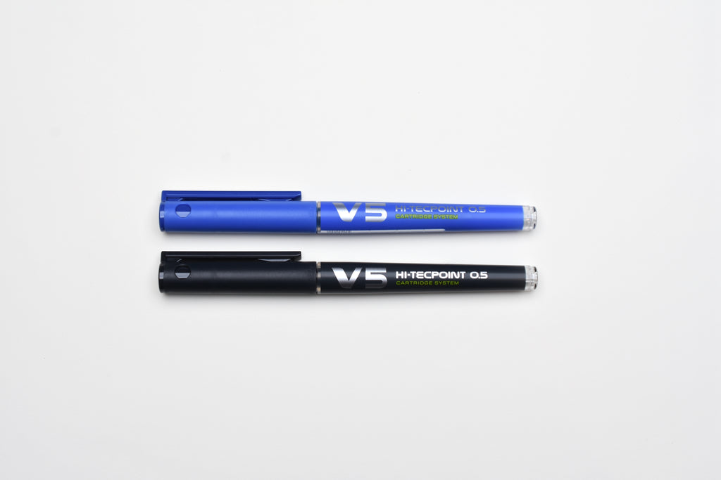 Pilot Hi-Tecpoint Rollerball Pen - Cartridge System - V5 – Yoseka Stationery