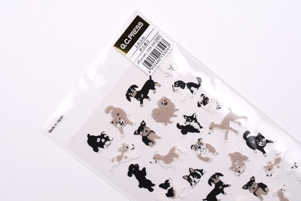 G.C. Press Fuzzy Stickers - Safari