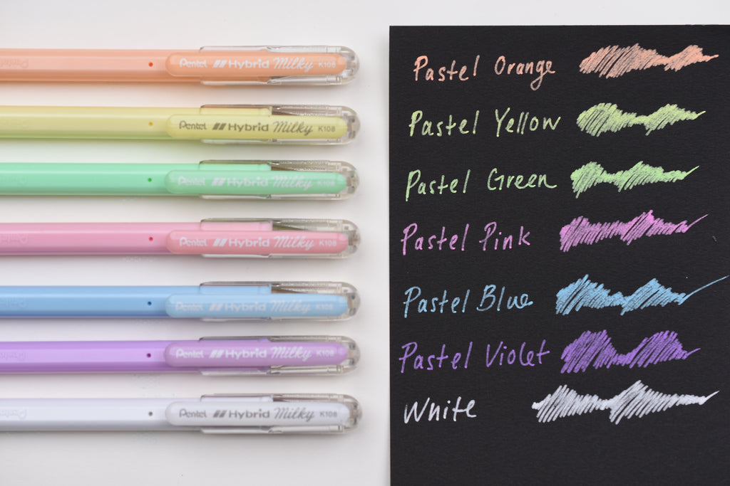 Shop Pentel Hybrid Milky gel pen online at Modulor