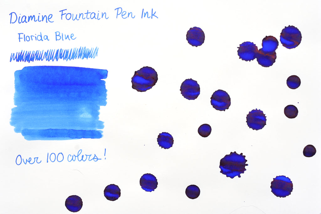 Diamine Fountain Pen Ink - Sapphire Blue - 30mL – Yoseka Stationery