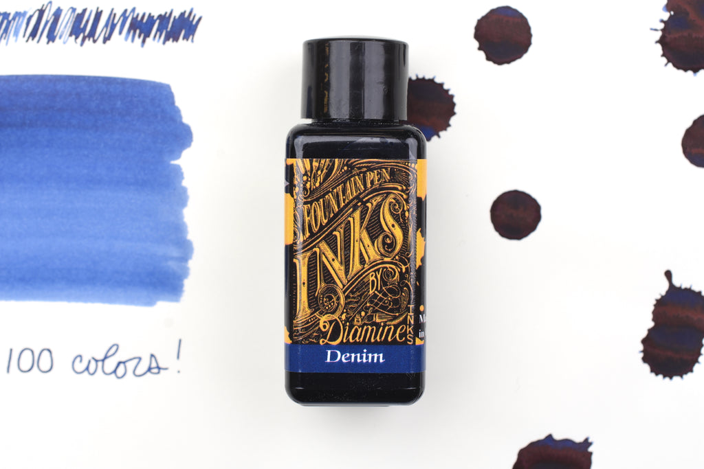 KAMENSKAYA Acrylic Inks for Artists - 'Blue Denim' Acrylic Ink, 1 Fl Oz (30  ml)