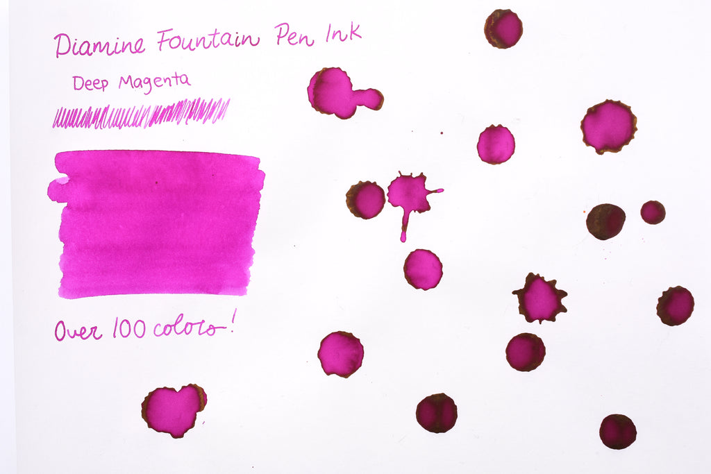 Diamine Fountain Pen Ink - Deep Magenta - 30mL