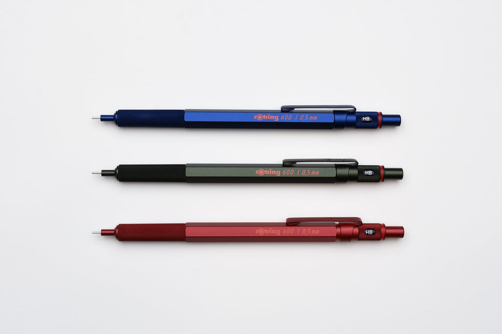 rOtring 600 Mechanical Pencil - 0.5mm - 2020 Colors – Yoseka Stationery