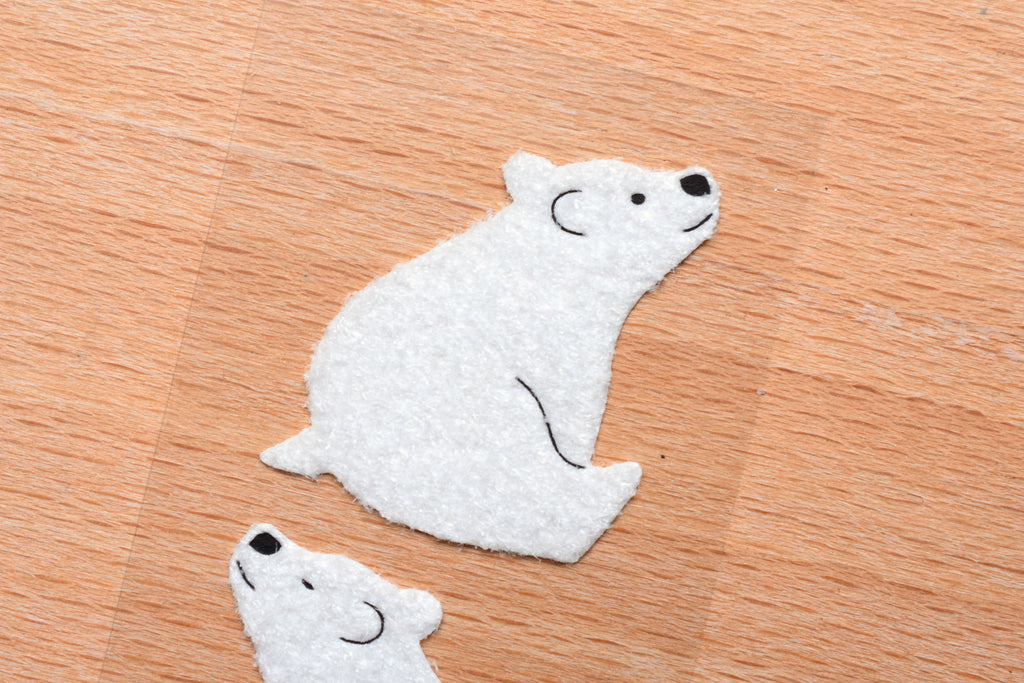 Polar Bear On Ice Stickers – KyariKreations