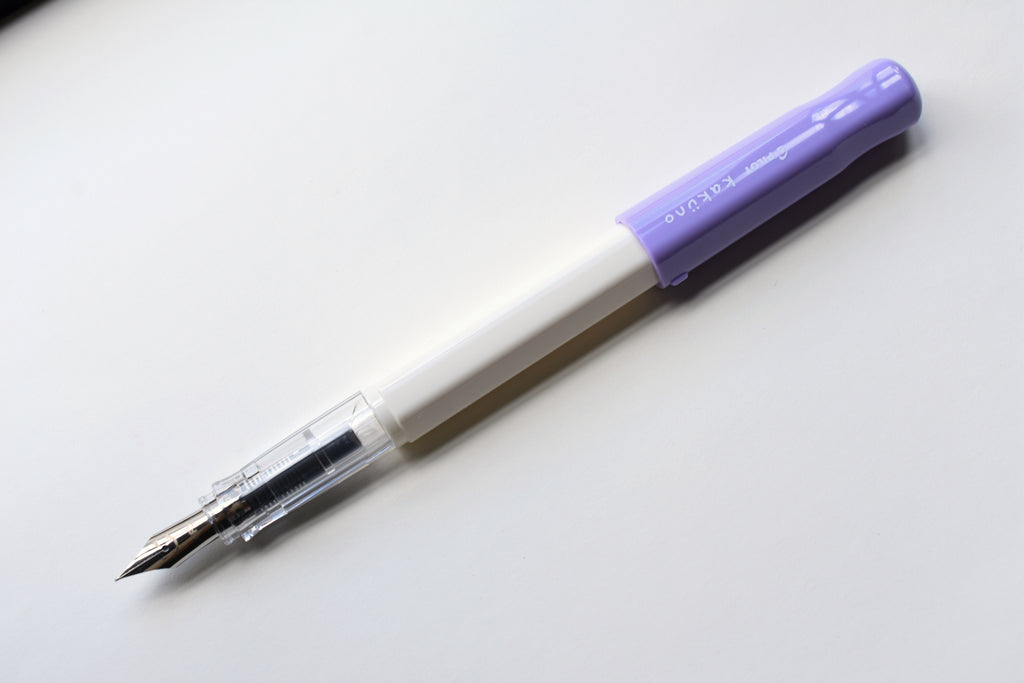 Pilot Kakuno Fountain Pen - Purple/White