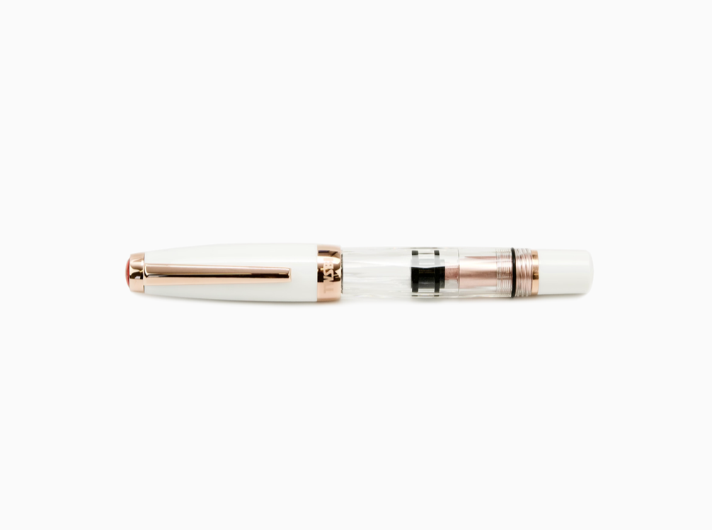TWSBI Diamond Mini White RoseGold – Yoseka Stationery TWSBI Diamond Mini White RoseGold – Yoseka Stationery