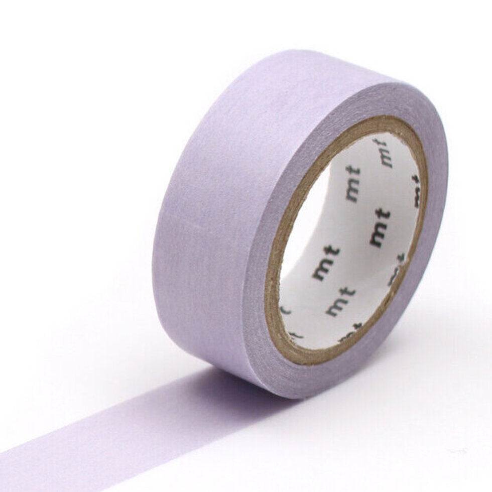 台湾マステbattypei  Waiting for Lavender たっぷり mt Washi Tape - Pastel Lavender – Yoseka Stationery