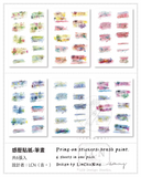 LCN Print On Stickers - Brush Paint