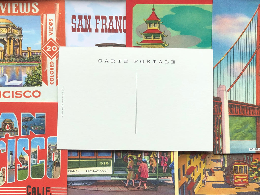 San Francisco Vintage Postcards by Cavallini & Co. — Two Hands Paperie
