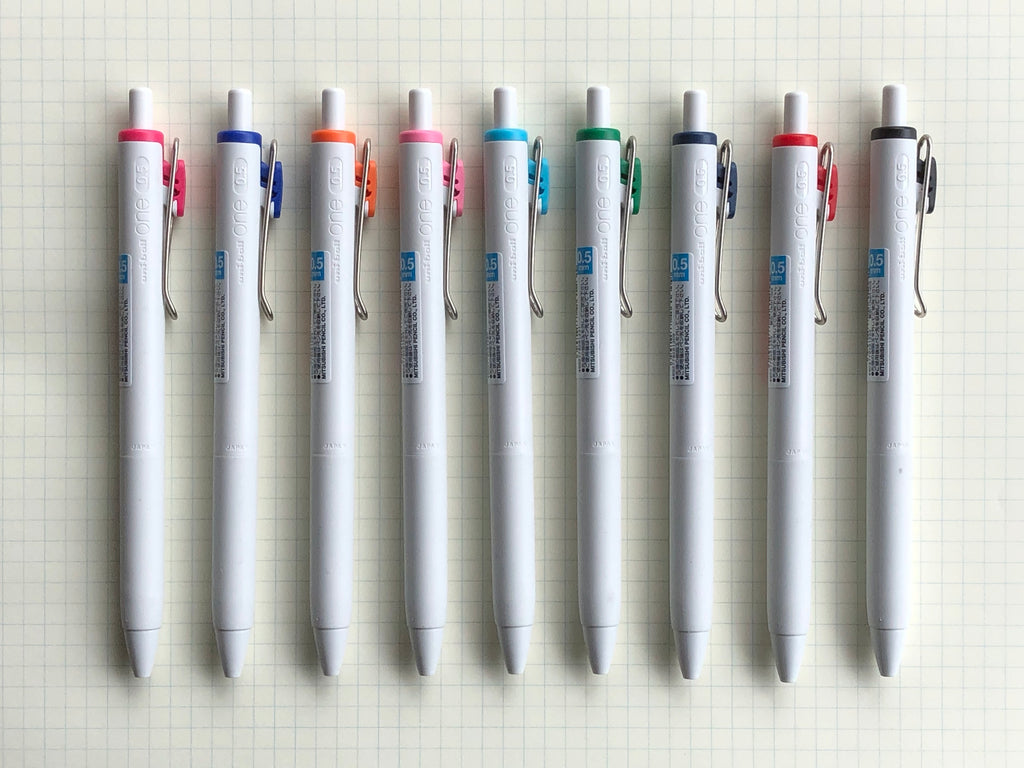 Uni-ball One P Gel Pen / 0.5 mm / Black Ink – Rose Colored Daze