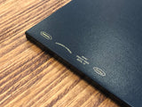 Stalogy Editor's Series 1/2 Year Notebook - A6 - Black